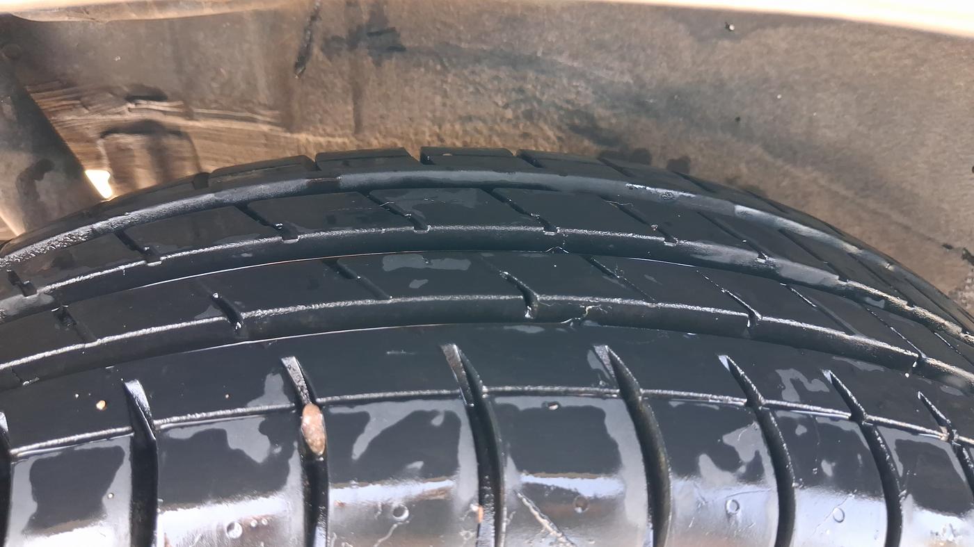 2017 Maruti Wagon R 1.0 VXI, Petrol, Manual, 50,864 km, Right Rear Tyre Tread