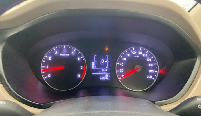2019 Hyundai Elite i20 SPORTZ PLUS 1.2, Petrol, Manual, 55,580 km, Odometer Image