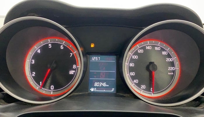2020 Maruti Swift VXI, Petrol, Manual, 80,344 km, Odometer Image