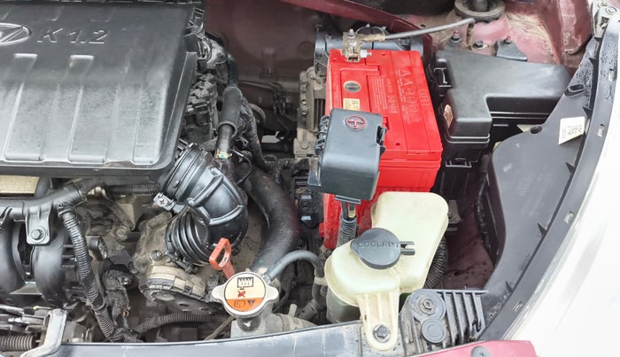 2016 Hyundai Grand i10 ASTA AT 1.2 KAPPA VTVT, Petrol, Automatic, 37,424 km, Engine View - Left