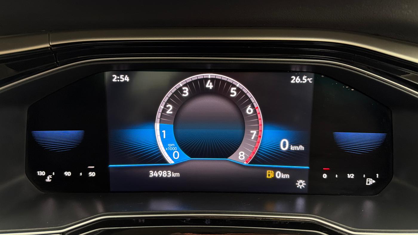2022 Volkswagen VIRTUS TOPLINE TSI 1.0 MT, Petrol, Manual, 34,983 km, Odometer Image