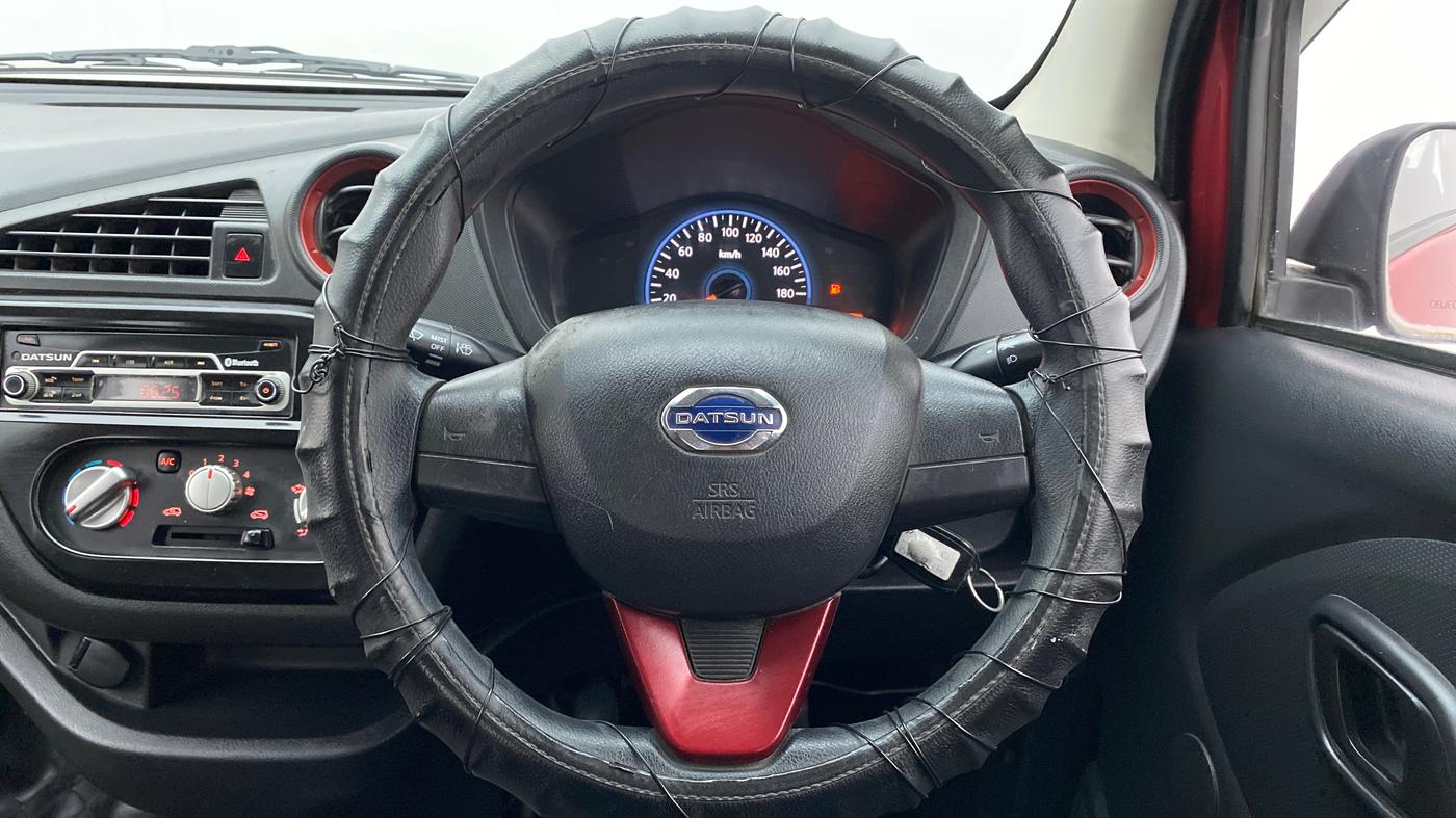 2016 Datsun Redi Go LIMITED EDITION, Petrol, Manual, 50,750 km, Steering Wheel Close Up