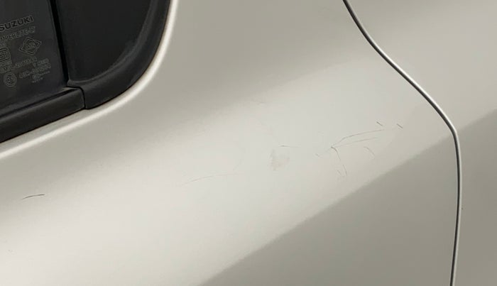 2021 Maruti Swift VXI, Petrol, Manual, 37,171 km, Rear left door - Minor scratches