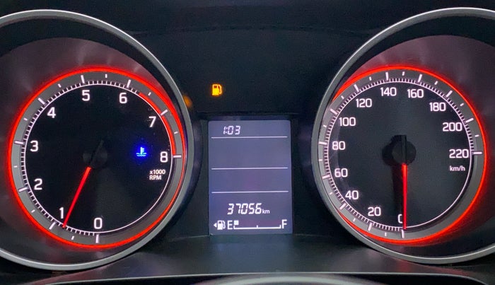 2021 Maruti Swift VXI, Petrol, Manual, 37,171 km, Odometer Image