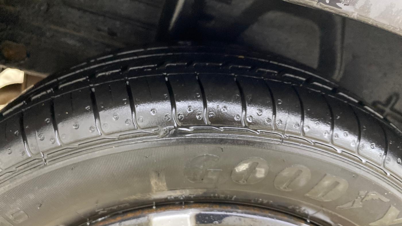 2022 CITROEN C3 FEEL 1.2, CNG, Manual, 71,565 km, Right Rear Tyre Tread