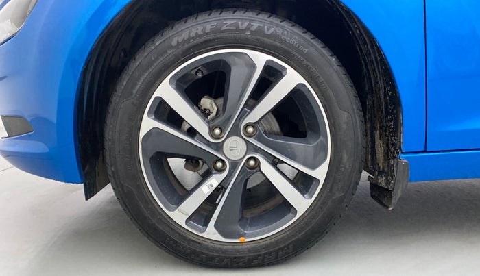 2021 Tata ALTROZ XZ+ 1.2 I- TURBO, Petrol, Manual, 11,508 km, Left Front Wheel