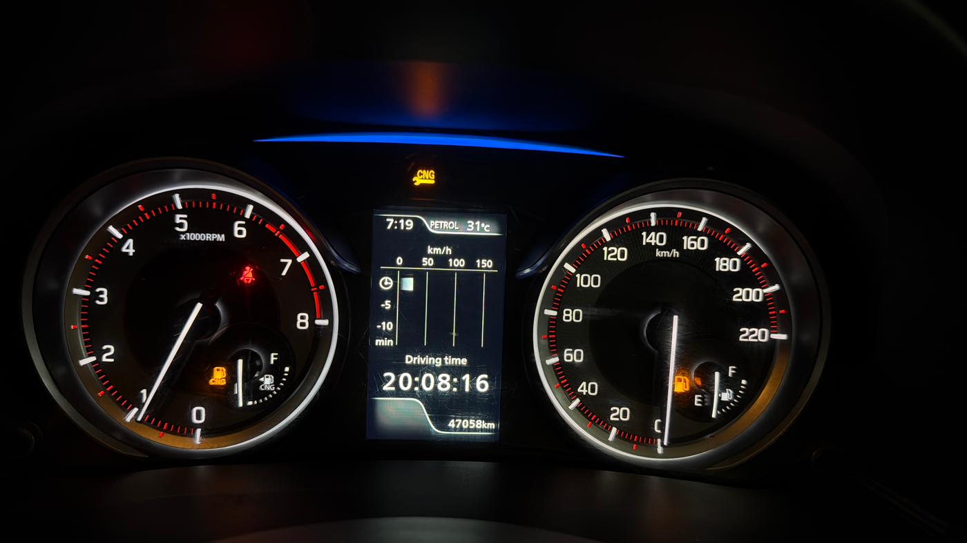 2024 Maruti XL6 ZETA CNG, CNG, Manual, 47,043 km, Odometer Image