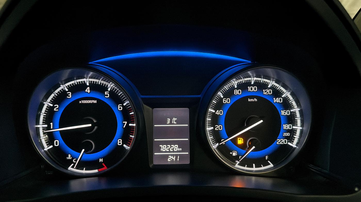 2019 Maruti Baleno DELTA PETROL 1.2, Petrol, Manual, 78,212 km, Odometer Image