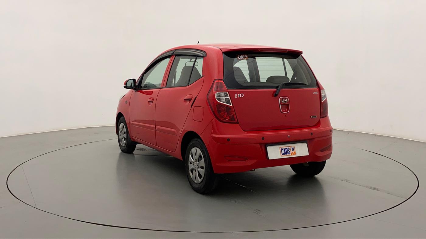 2011 Hyundai i10 SPORTZ 1.2 AT, Petrol, Automatic, 65,895 km, Left Back Diagonal