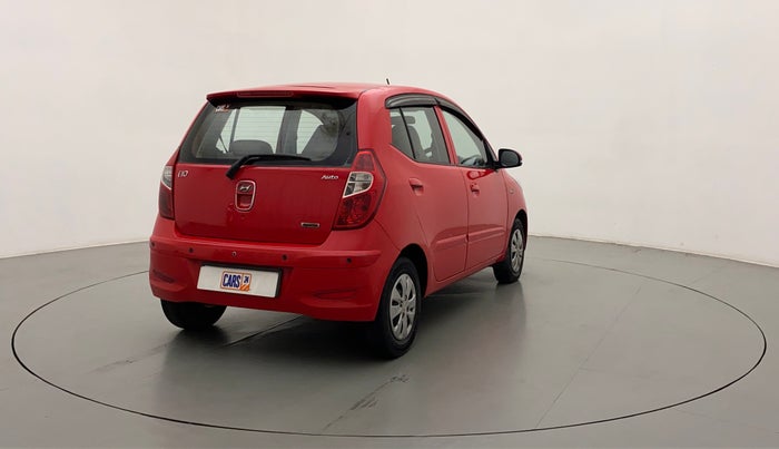 2011 Hyundai i10 SPORTZ 1.2 AT, Petrol, Automatic, 65,895 km, Right Back Diagonal