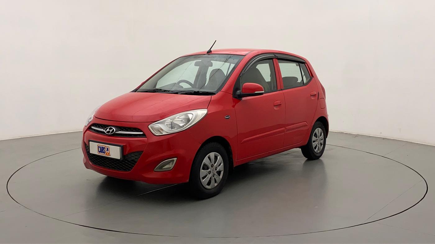 2011 Hyundai i10 SPORTZ 1.2 AT, Petrol, Automatic, 65,895 km, Left Front Diagonal