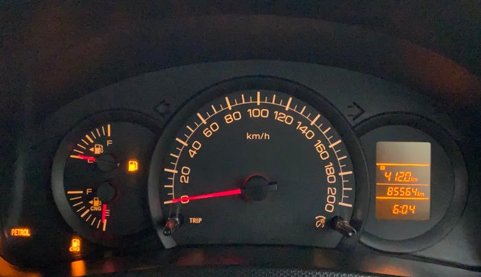 2021 Maruti Swift Dzire TOUR S-CNG (O), CNG, Manual, 85,564 km, Odometer Image