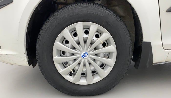 2021 Maruti Swift Dzire TOUR S-CNG (O), CNG, Manual, 85,564 km, Left Front Wheel