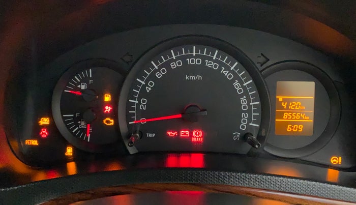 2021 Maruti Swift Dzire TOUR S-CNG (O), CNG, Manual, 85,564 km, Instrument cluster - Speed limiter Installed