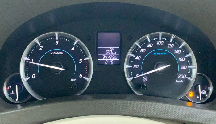 2016 Maruti Ertiga VDI SHVS, Diesel, Manual, 35,422 km, Odometer Image