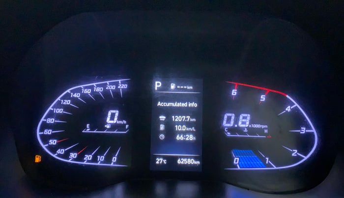 2021 Hyundai Verna SX (O) 1.5 CRDI AT, Diesel, Automatic, 63,807 km, Odometer Image