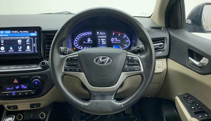 2021 Hyundai Verna SX (O) 1.5 CRDI AT, Diesel, Automatic, 63,807 km, Steering Wheel Close Up