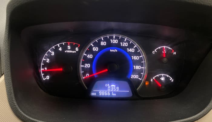 2014 Hyundai Grand i10 ASTA 1.1 CRDI, Diesel, Manual, 98,639 km, Odometer Image