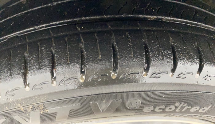 2023 Hyundai AURA SX PLUS 1.2 AMT, Petrol, Automatic, 20,216 km, Left Front Tyre Tread