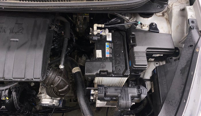 2023 Hyundai AURA SX PLUS 1.2 AMT, Petrol, Automatic, 20,216 km, Engine View - Left