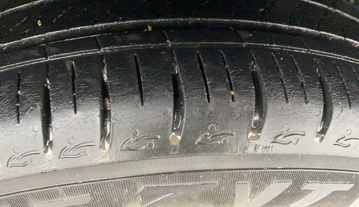 2023 Hyundai AURA SX PLUS 1.2 AMT, Petrol, Automatic, 20,216 km, Left Rear Tyre Tread