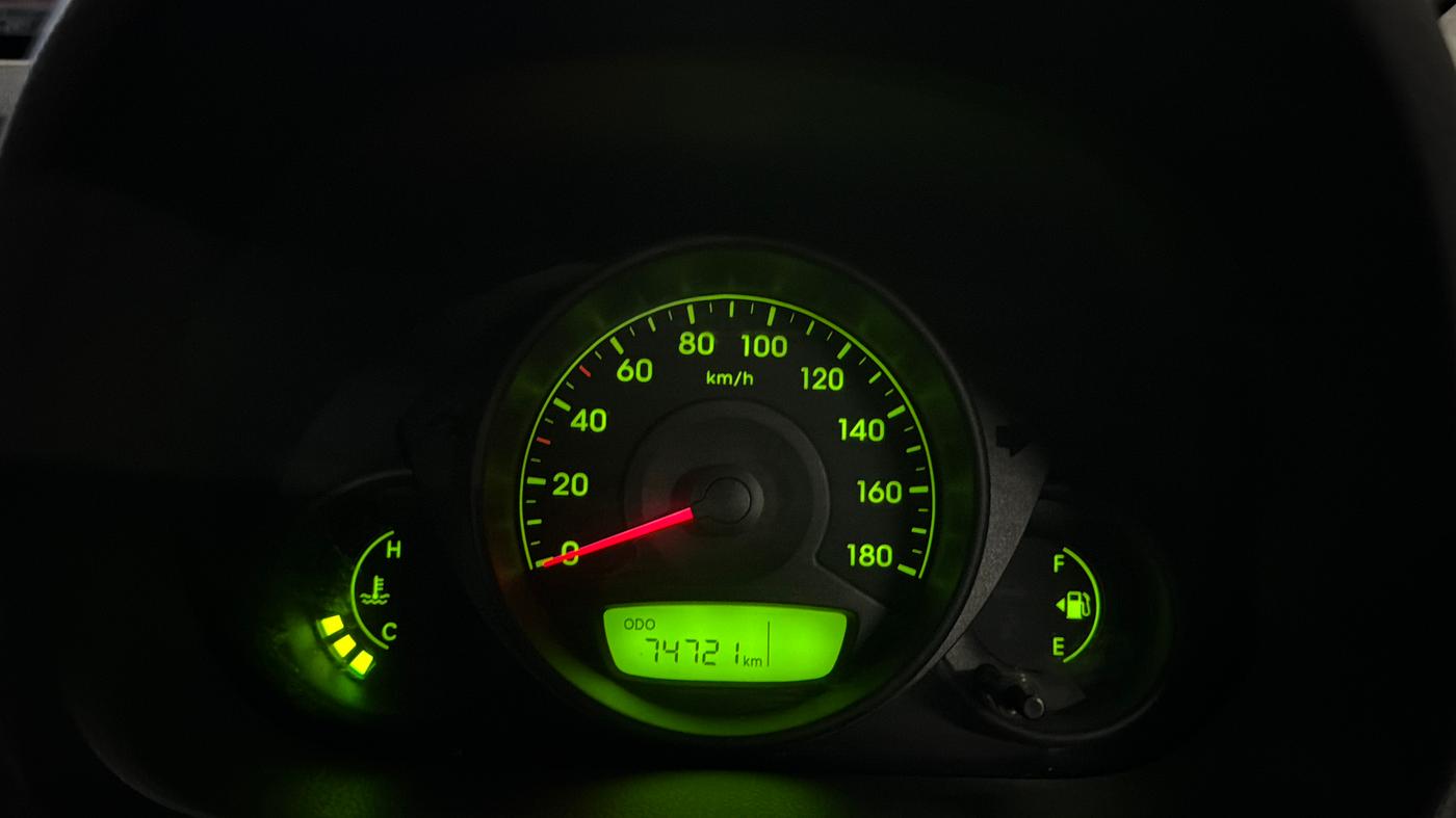 2015 Hyundai Eon D-LITE, Petrol, Manual, 74,713 km, Odometer Image