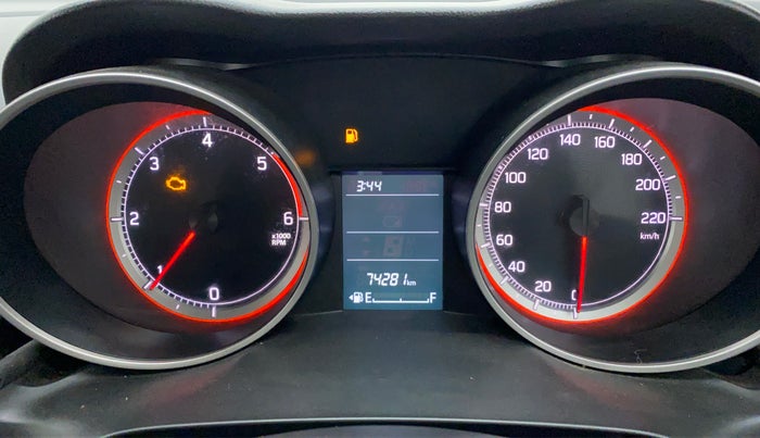 2018 Maruti Swift VDI, Diesel, Manual, 74,585 km, Odometer View