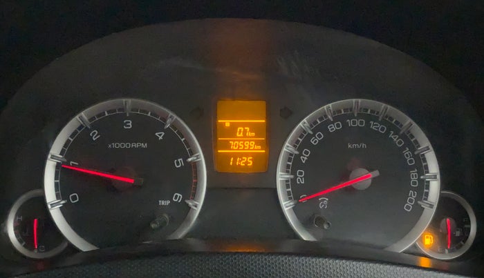2012 Maruti Swift VDI, Diesel, Manual, 70,797 km, Odometer Image
