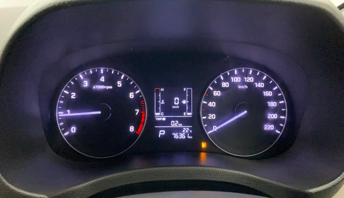 2017 Hyundai Creta SX PLUS AT 1.6 PETROL, Petrol, Automatic, 76,361 km, Odometer Image