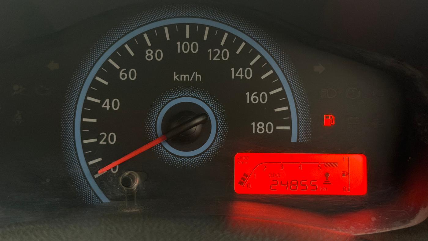 2019 Datsun Redi Go S 1.0, Petrol, Manual, 24,800 km, Odometer Image