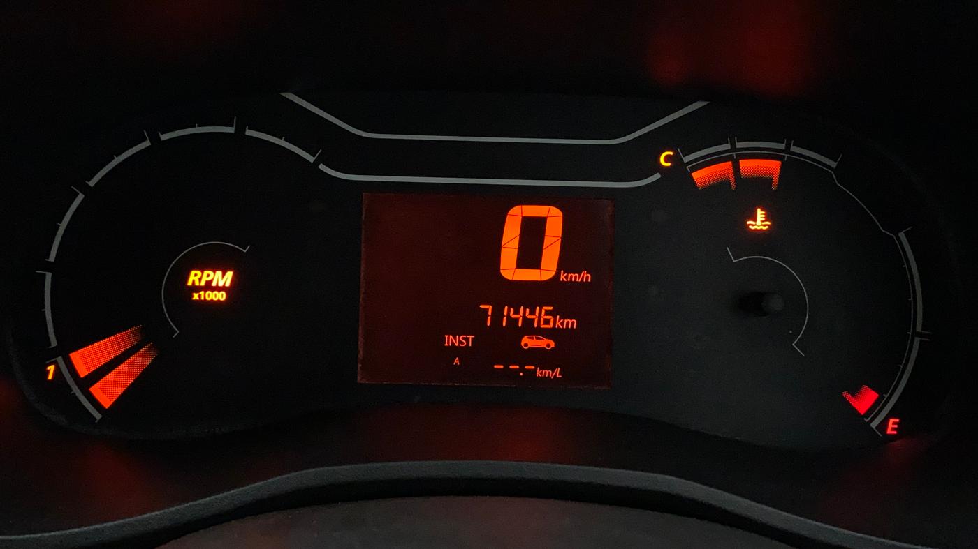 2020 Renault Kwid RXL, Petrol, Manual, 71,641 km, Odometer Image