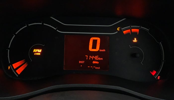 2020 Renault Kwid RXL, Petrol, Manual, 71,641 km, Odometer Image