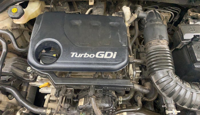 2022 KIA SONET HTX 1.0 IMT, Petrol, Manual, 41,709 km, Engine View