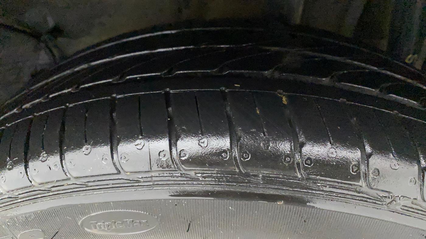 2021 Tata Tiago XZ PLUS PETROL, Petrol, Manual, 14,009 km, Left Rear Tyre Tread