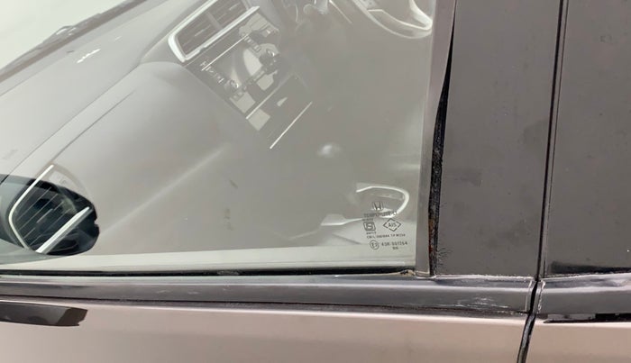 2017 Honda Jazz 1.2L I-VTEC V AT, Petrol, Automatic, 90,727 km, Front passenger door - Weather strip has minor damage