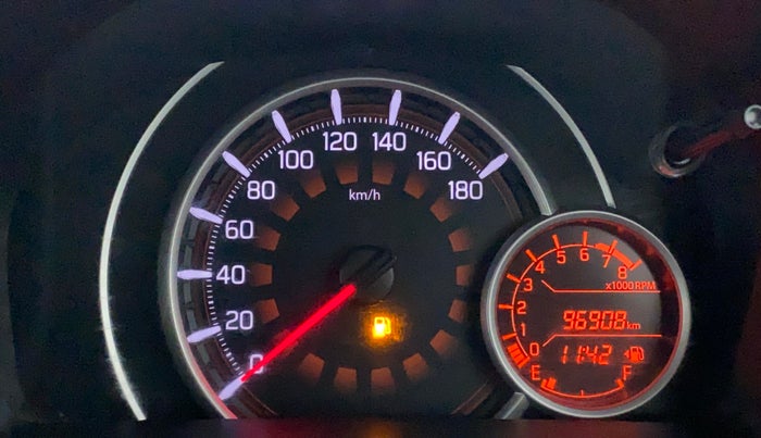 2019 Maruti New Wagon-R ZXI 1.2, Petrol, Manual, 96,908 km, Odometer Image