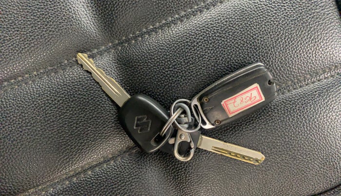 2012 Maruti Ritz VXI, CNG, Manual, 65,548 km, Key Close Up