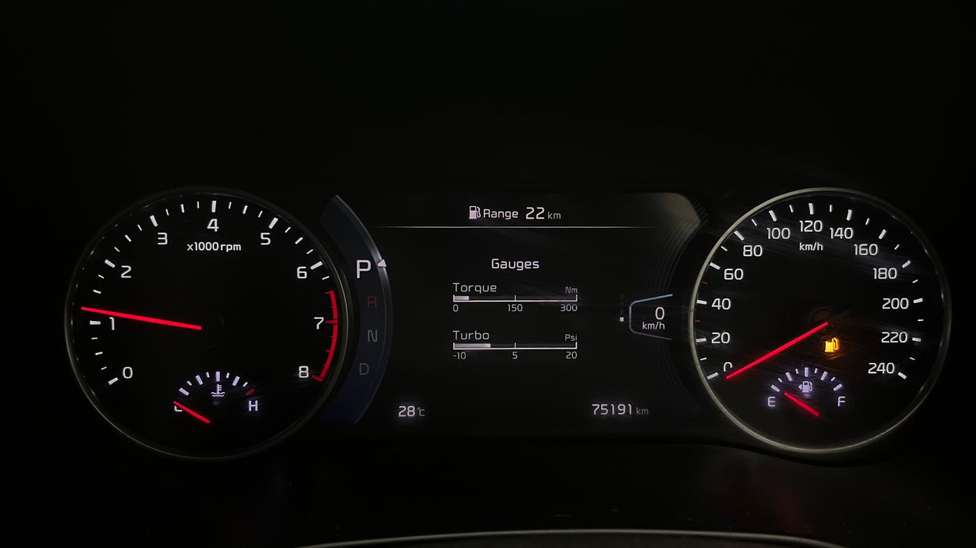 2019 KIA SELTOS GTX AT 1.4 PETROL, Petrol, Automatic, 75,146 km, Odometer Image