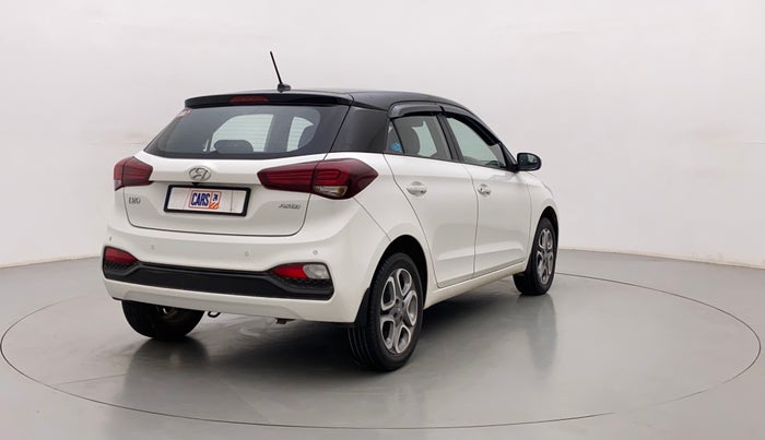 2018 Hyundai Elite i20 ASTA 1.2 DUAL TONE, Petrol, Manual, 34,618 km, Right Back Diagonal