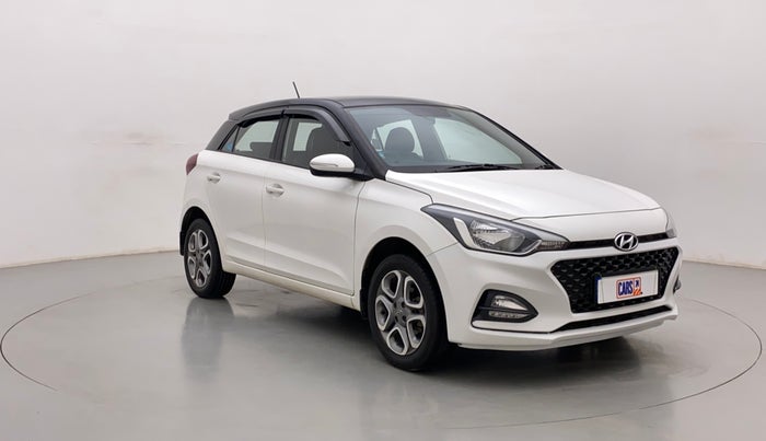 2018 Hyundai Elite i20 ASTA 1.2 DUAL TONE, Petrol, Manual, 34,618 km, Right Front Diagonal