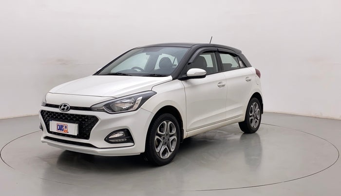 2018 Hyundai Elite i20 ASTA 1.2 DUAL TONE, Petrol, Manual, 34,618 km, Left Front Diagonal