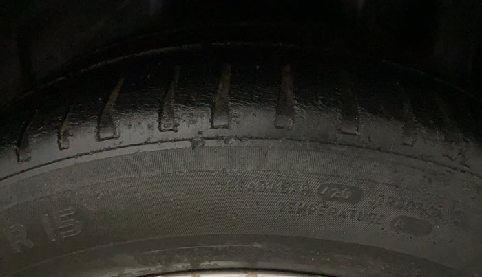 2019 Ford Figo Aspire TITANIUM 1.2 PETROL, Petrol, Manual, 1,14,033 km, Left Rear Tyre Tread