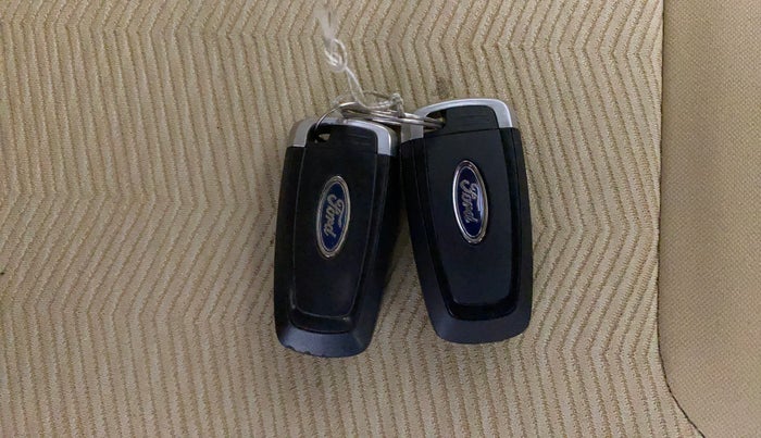 2019 Ford Figo Aspire TITANIUM 1.2 PETROL, Petrol, Manual, 1,14,033 km, Key Close Up