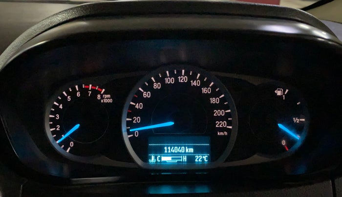 2019 Ford Figo Aspire TITANIUM 1.2 PETROL, Petrol, Manual, 1,14,033 km, Odometer Image