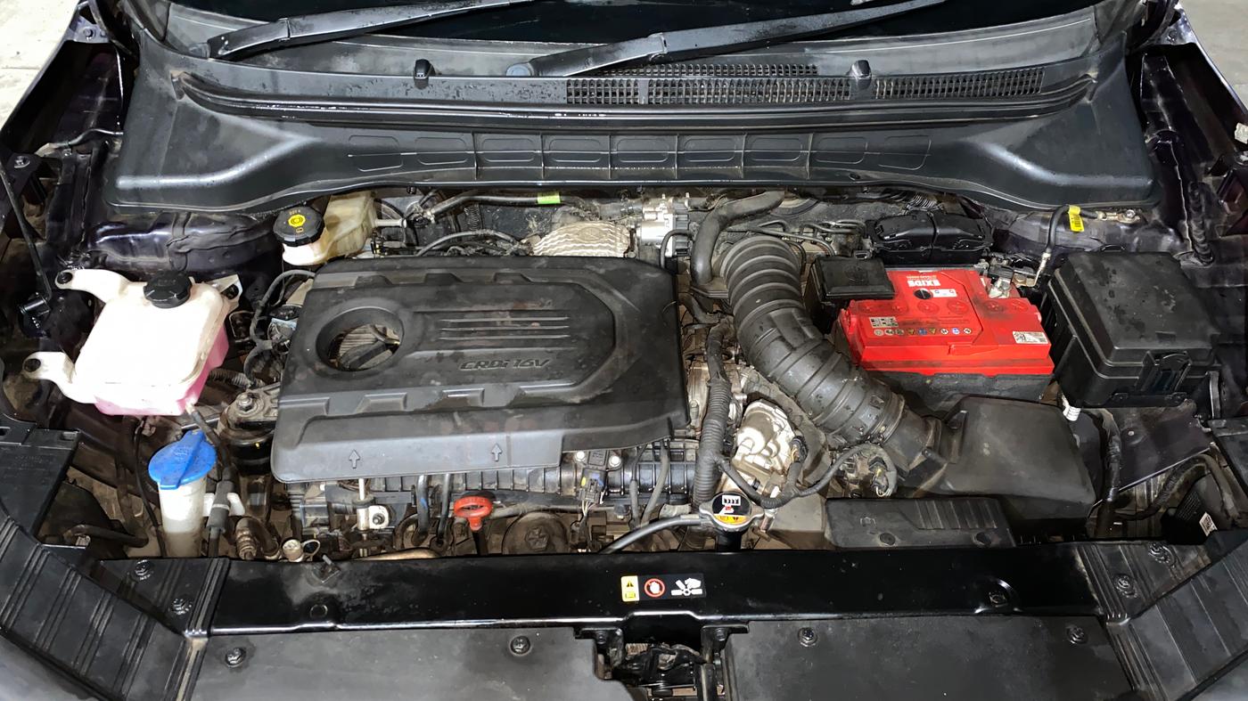2023 KIA CARENS PRESTIGE PLUS 1.5 IMT DIESEL 7 STR, Diesel, Manual, 66,586 km, Engine View