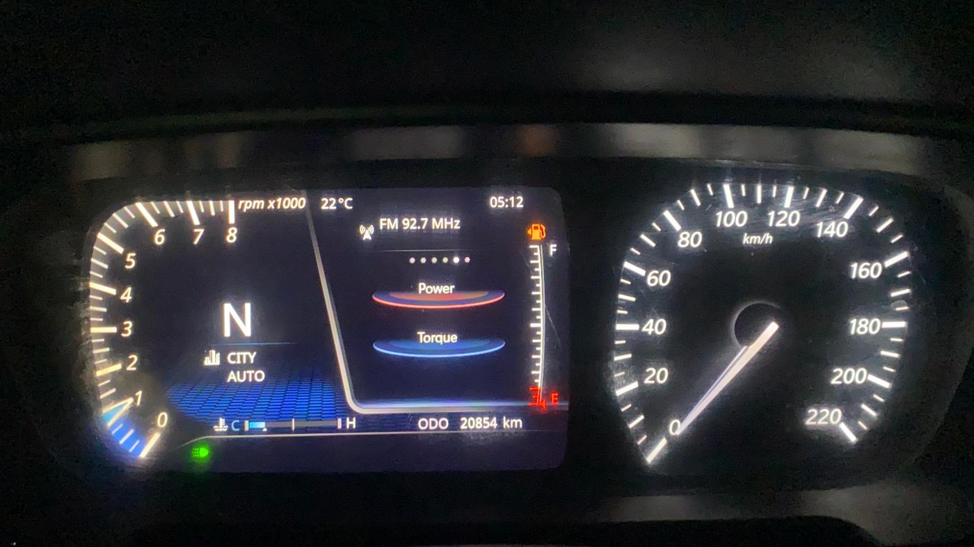2021 Tata PUNCH CREATIVE  AMT, Petrol, Automatic, 20,842 km, Odometer Image