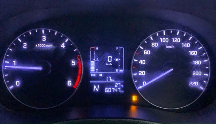 2017 Hyundai Creta 1.6 CRDI SX PLUS AUTO, Diesel, Automatic, 60,799 km, Odometer Image