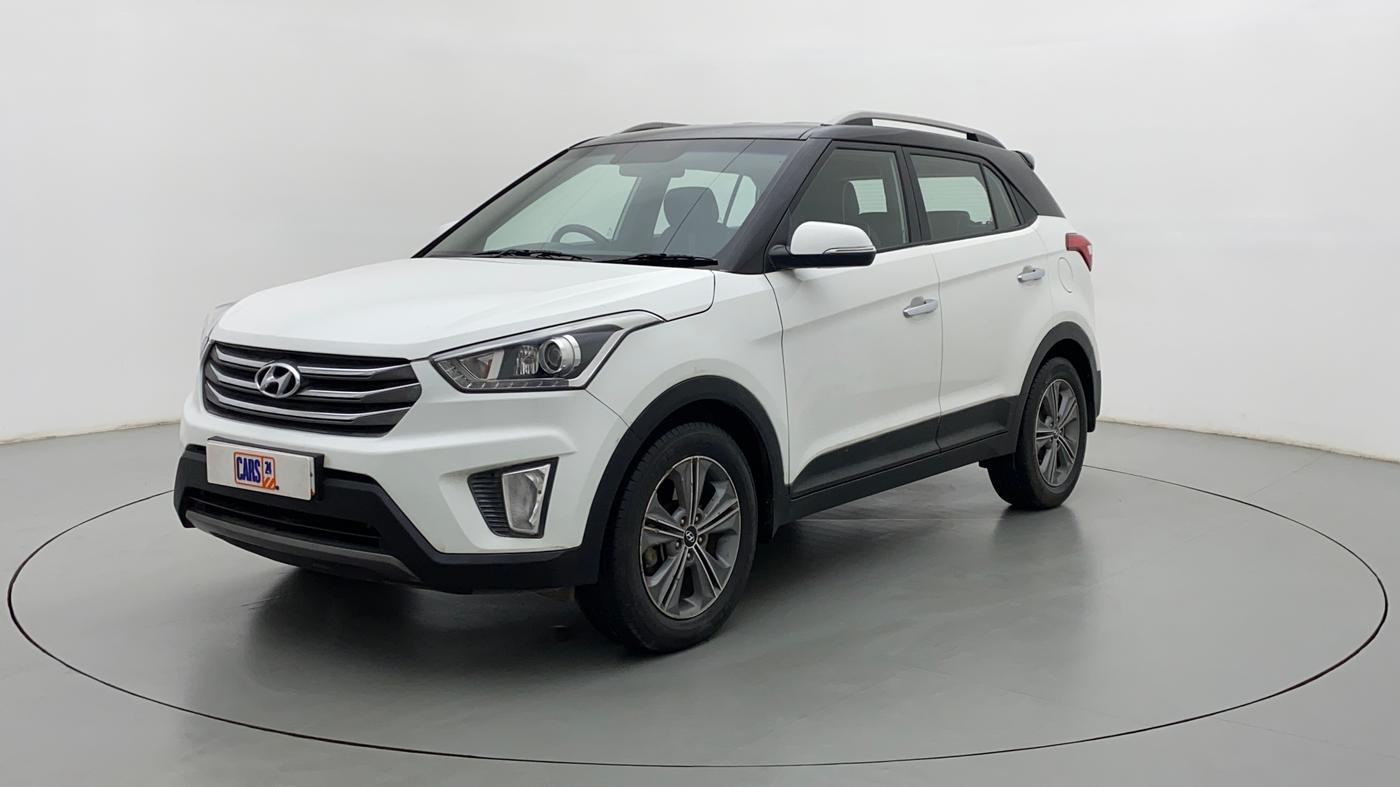 2017 Hyundai Creta 1.6 CRDI SX PLUS AUTO, Diesel, Automatic, 60,799 km, Left Front Diagonal