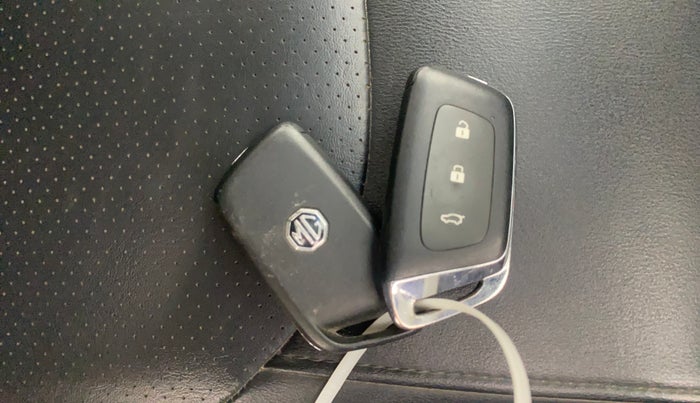 2020 MG HECTOR SHARP 1.5 DCT PETROL, Petrol, Automatic, 45,547 km, Key Close Up