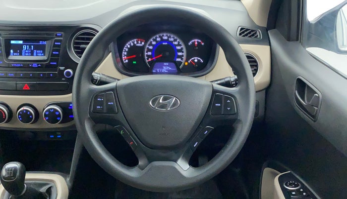 2018 Hyundai Grand i10 MAGNA 1.2 KAPPA VTVT, Petrol, Manual, 51,125 km, Steering Wheel Close Up